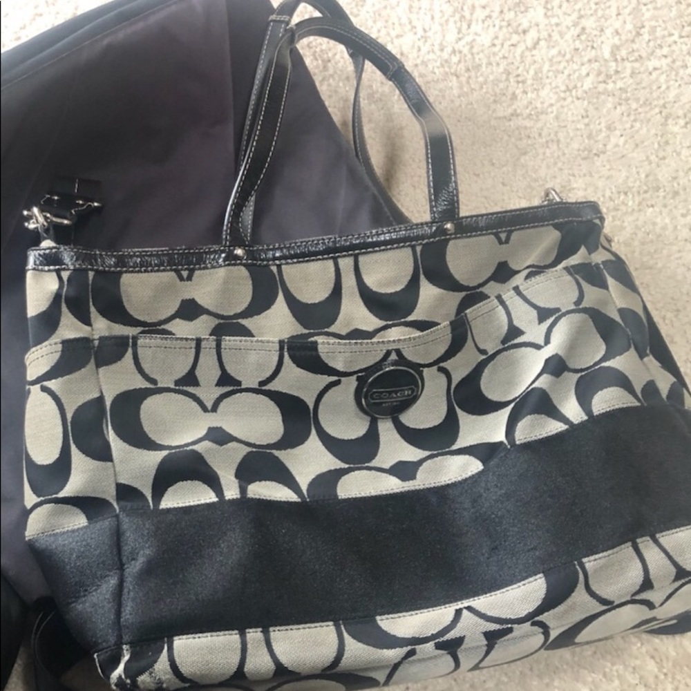 Coach laptop bag